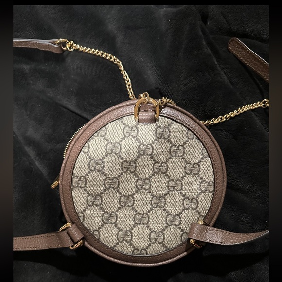 ORIGINAL GG SUPREME CANVAS OPHIDIA ROUND BACKPACK MINI - Picture 3 of 9